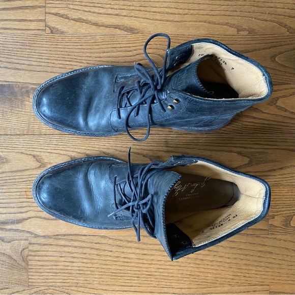 Frye Leather Black Boots - Picture 3 of 7